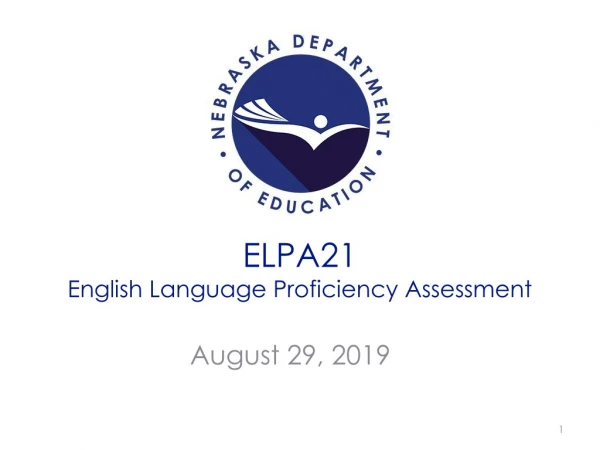 ELPA21 English Language Proficiency Assessment