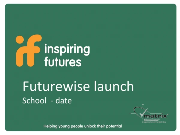 Futurewise launch School - date