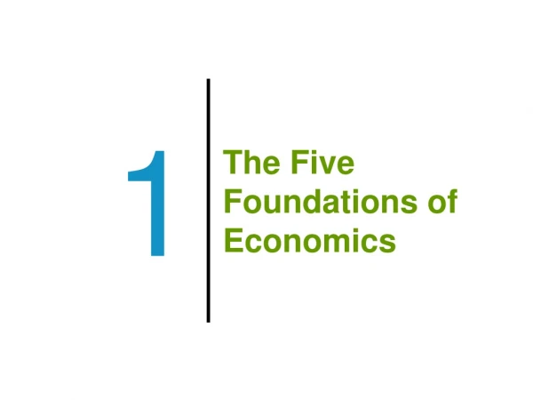 The Five Foundations of Economics