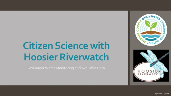 Citizen Science with Hoosier Riverwatch