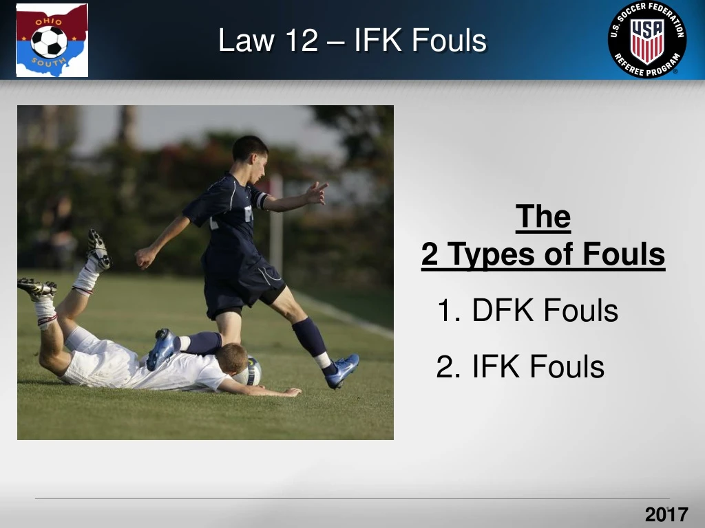 law 12 ifk fouls