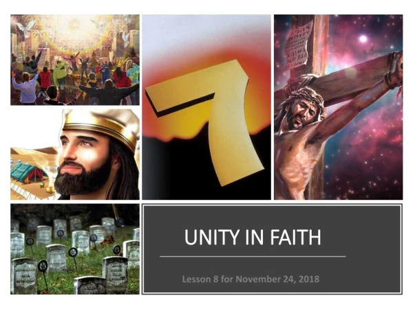 UNITY IN FAITH