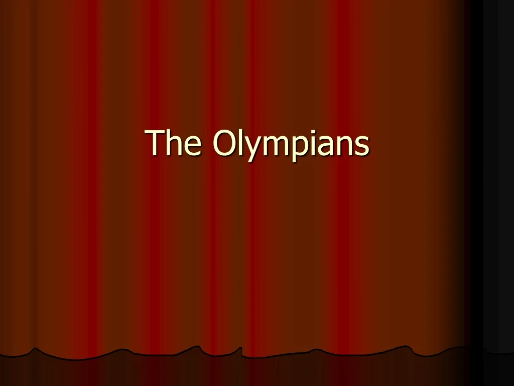 the olympians