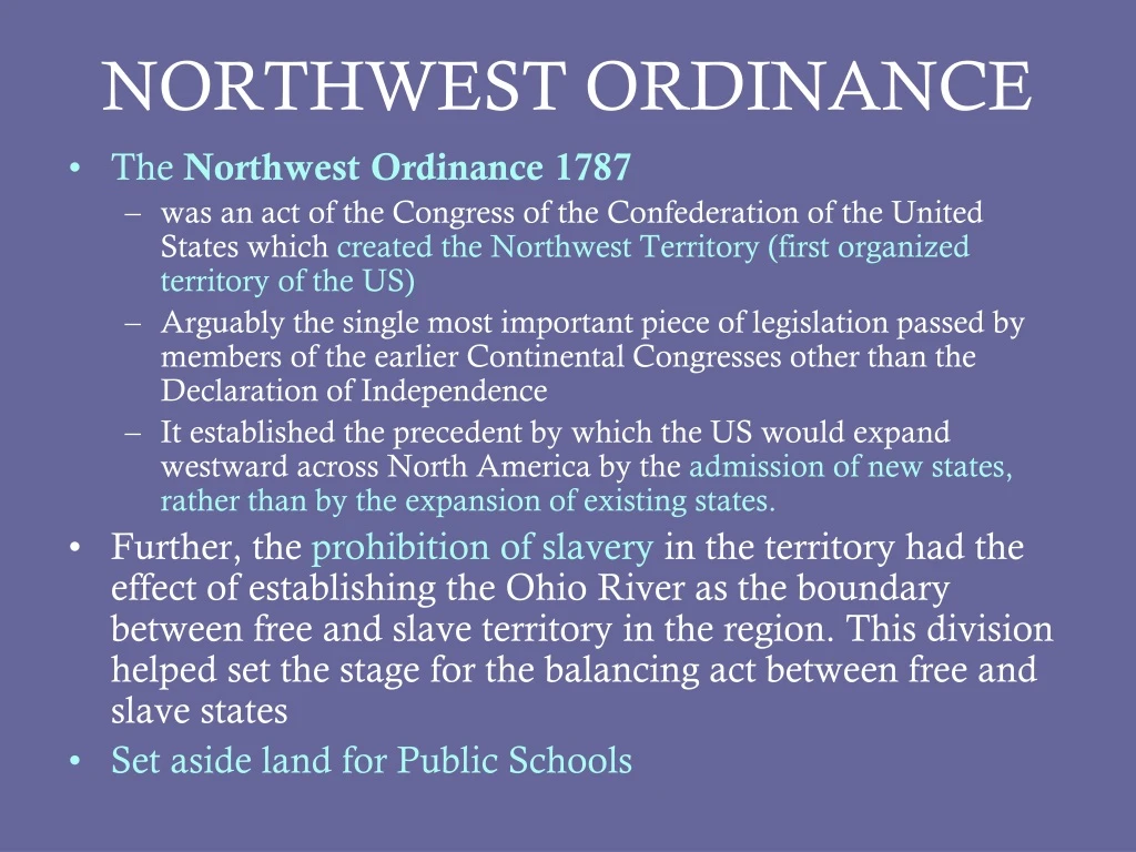 northwest ordinance
