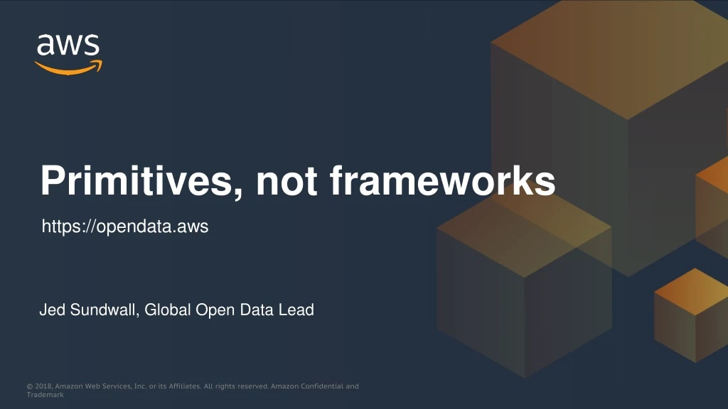 jed sundwall global open data lead