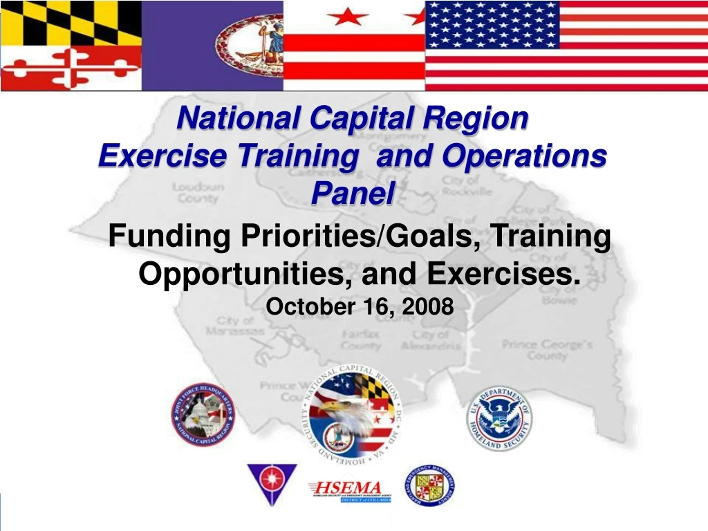 national capital region exercise training