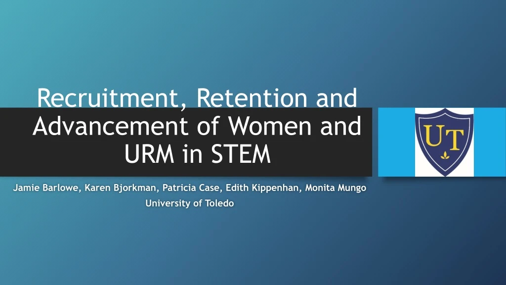 recruitment retention and advancement of women and urm in stem