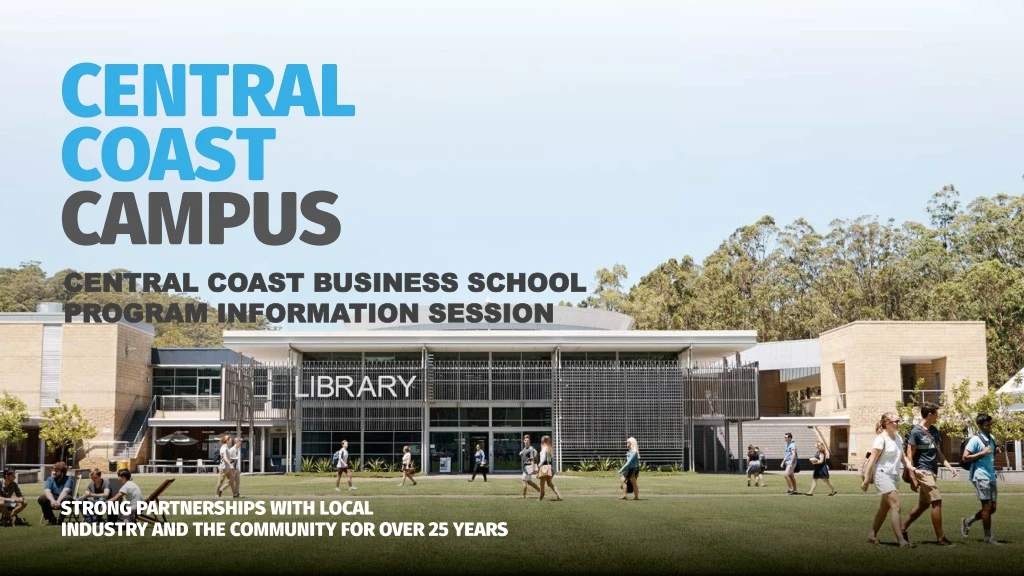 central coast business school program information