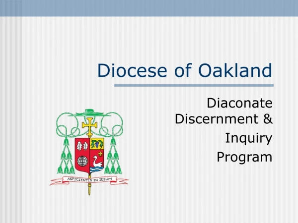 Diocese of Oakland