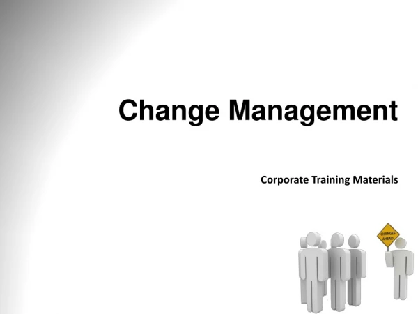 Change Management Corporate Training Materials