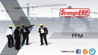 StrategicERP: Project Portfolio Management for Real Estate and Infrastructure - slide 1
