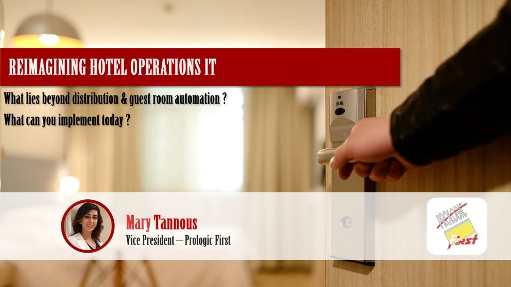 reimagining hotel operations it