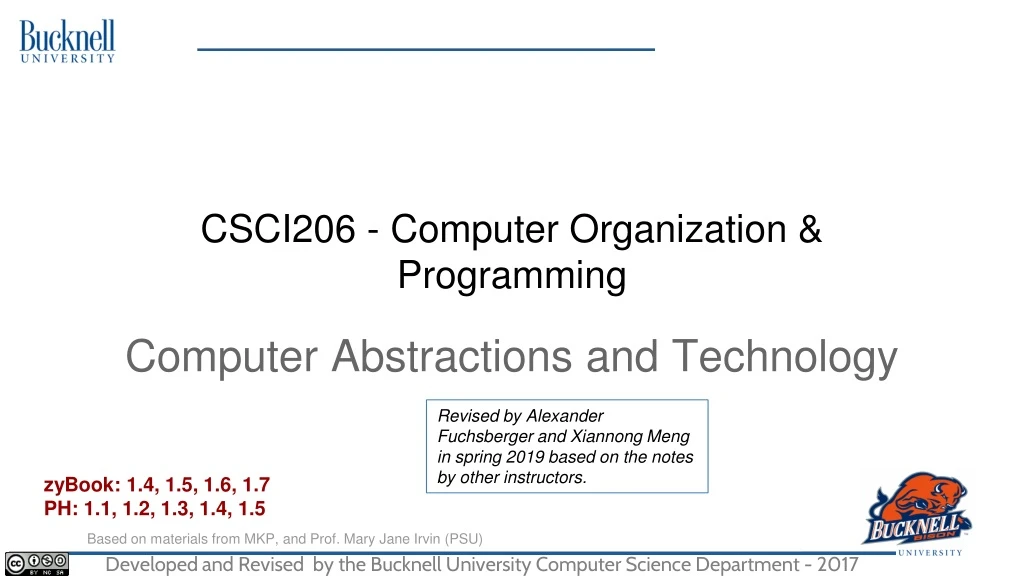 csci206 computer organization programming