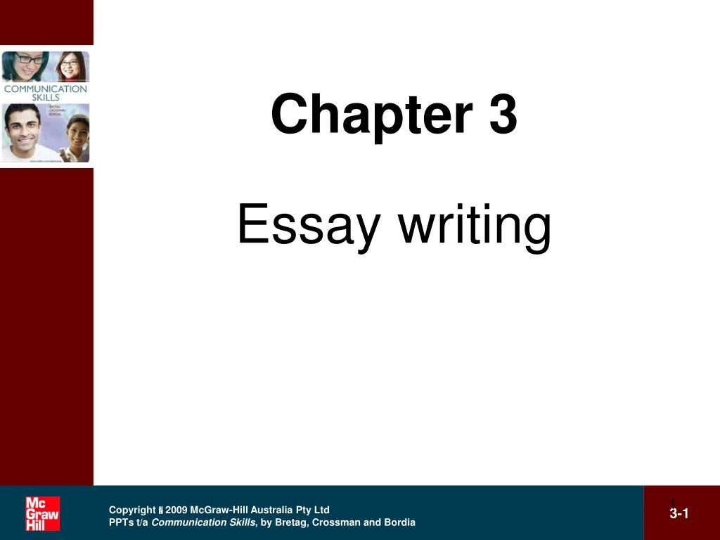 chapter 3 essay writing