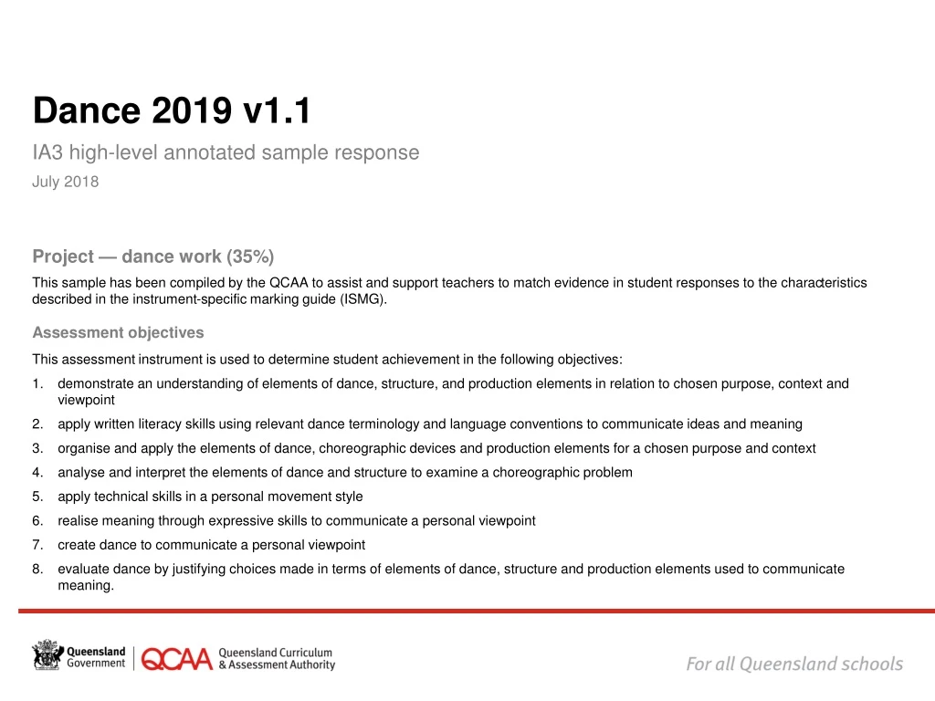 dance 2019 v1 1 ia3 high level annotated sample