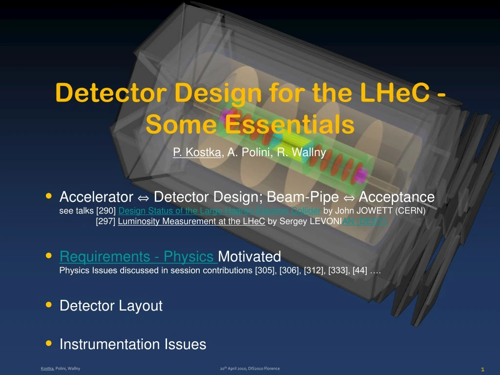 detector design for the lhec some essentials