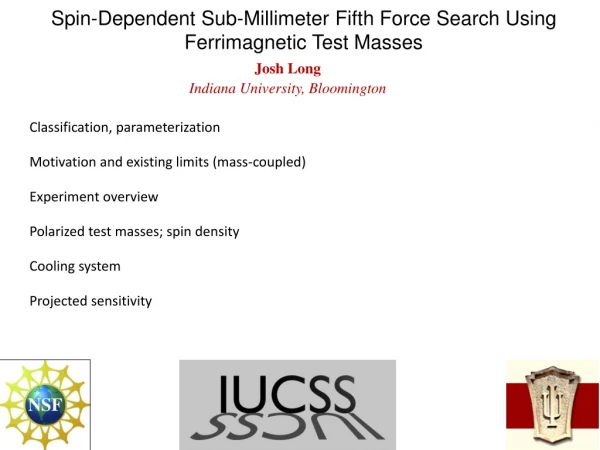 Spin-Dependent Sub-Millimeter Fifth Force Search Using Ferrimagnetic Test Masses