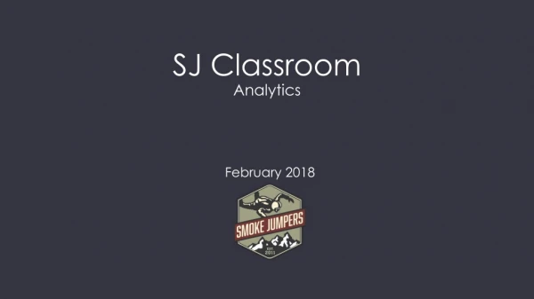SJ Classroom Analytics