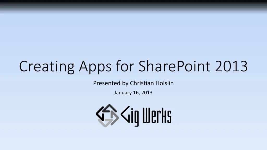 creating apps for sharepoint 2013