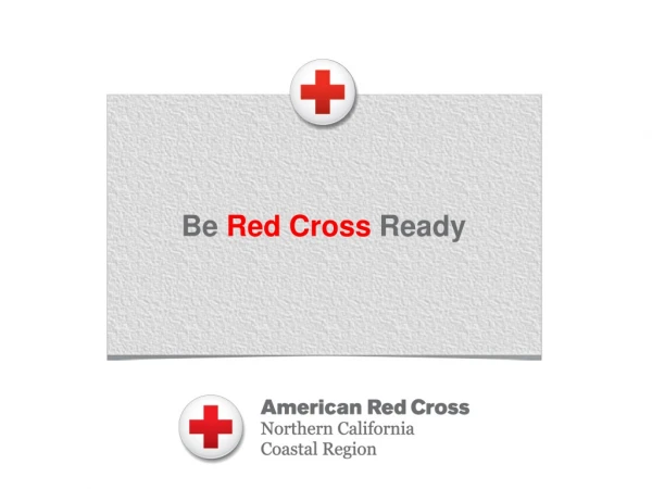 Be Red Cross Ready