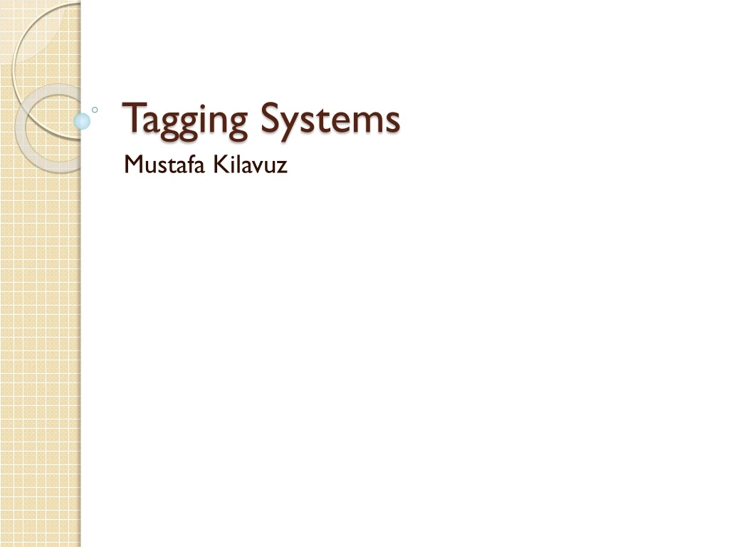 tagging systems