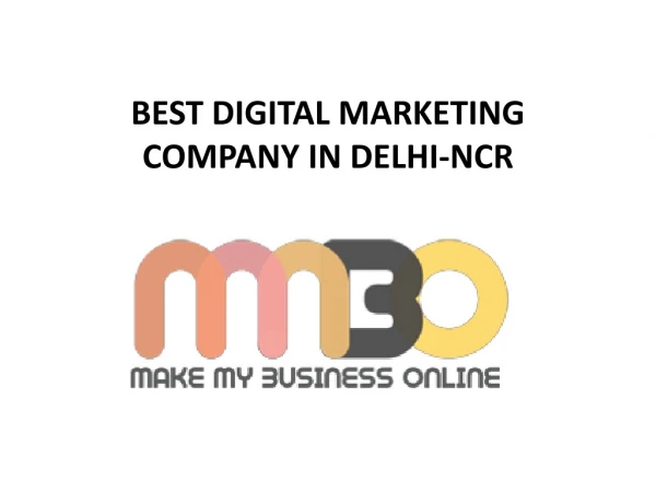 Best Digital Marketing Comapny in Delhi NCR