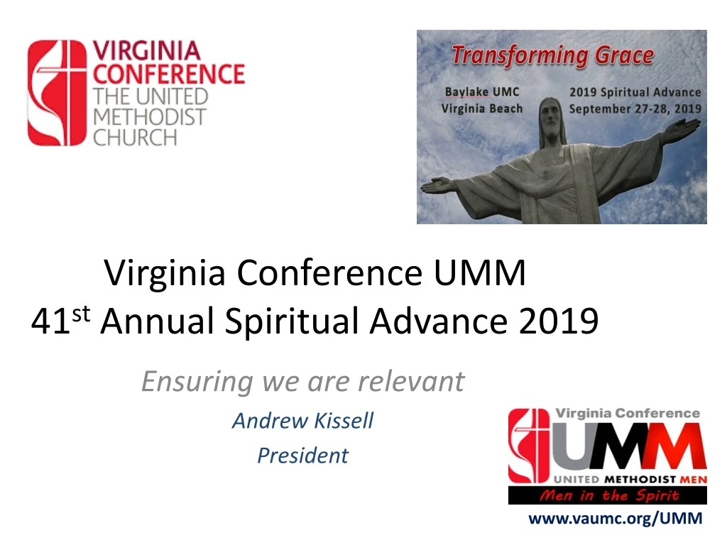 virginia conference umm 41 st annual spiritual advance 2019