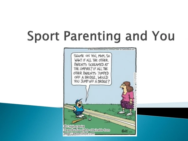 Sport Parenting and You
