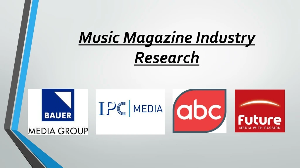 music magazine industry research