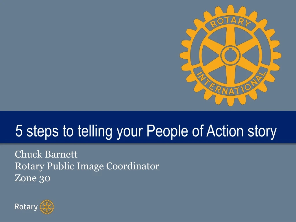 5 steps to telling your people of action story