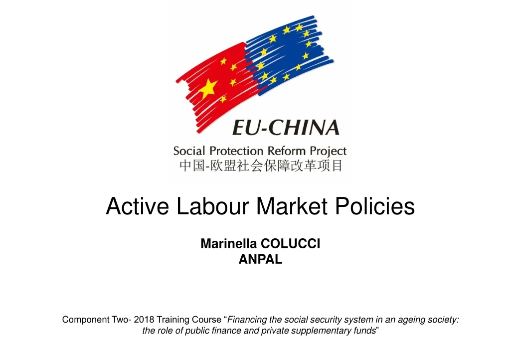 active labour market policies marinella colucci