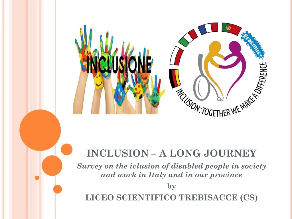 inclusion a long journey