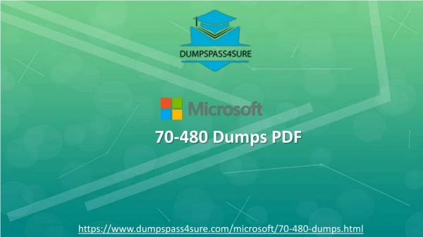 70 480 dumps pdf