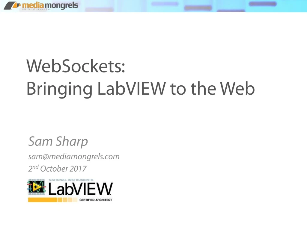 websockets bringing labview to the web