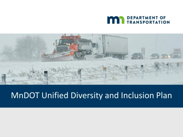 MnDOT Unified Diversity and Inclusion Plan