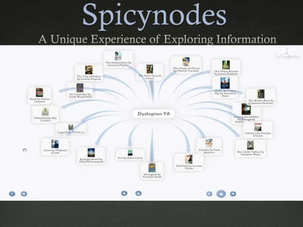 Spicynodes A Unique Experience of Exploring Information