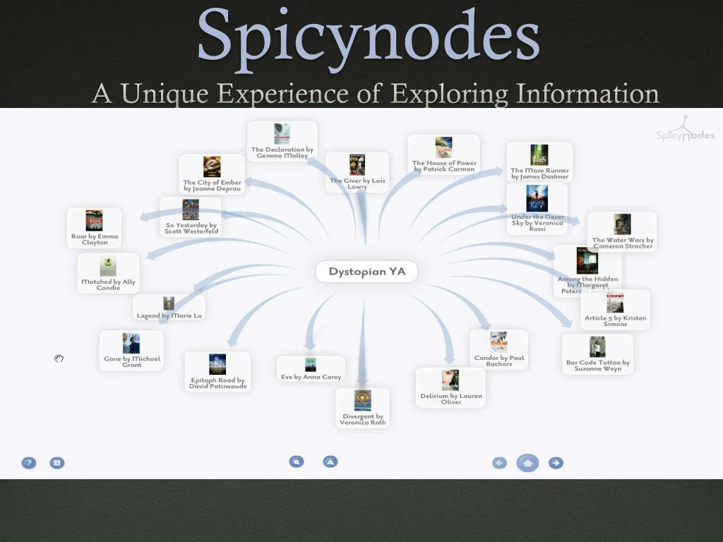 spicynodes a unique experience of exploring information