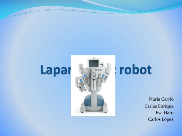 Laparoscopic robot