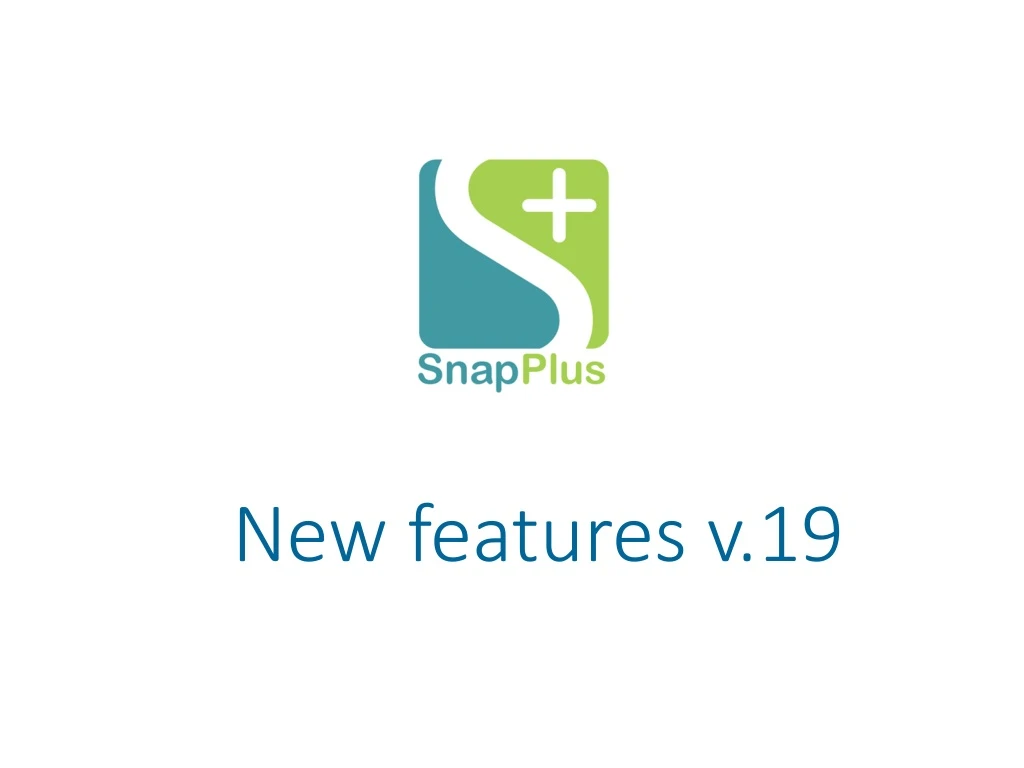 new features v 19
