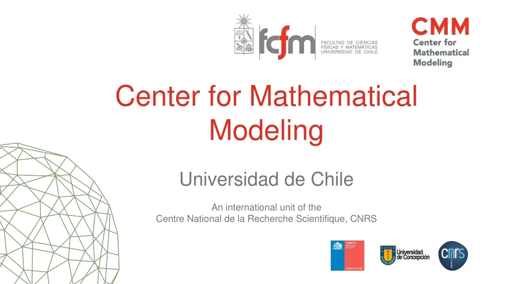 center for mathematical modeling