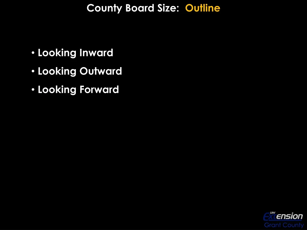 county board size outline