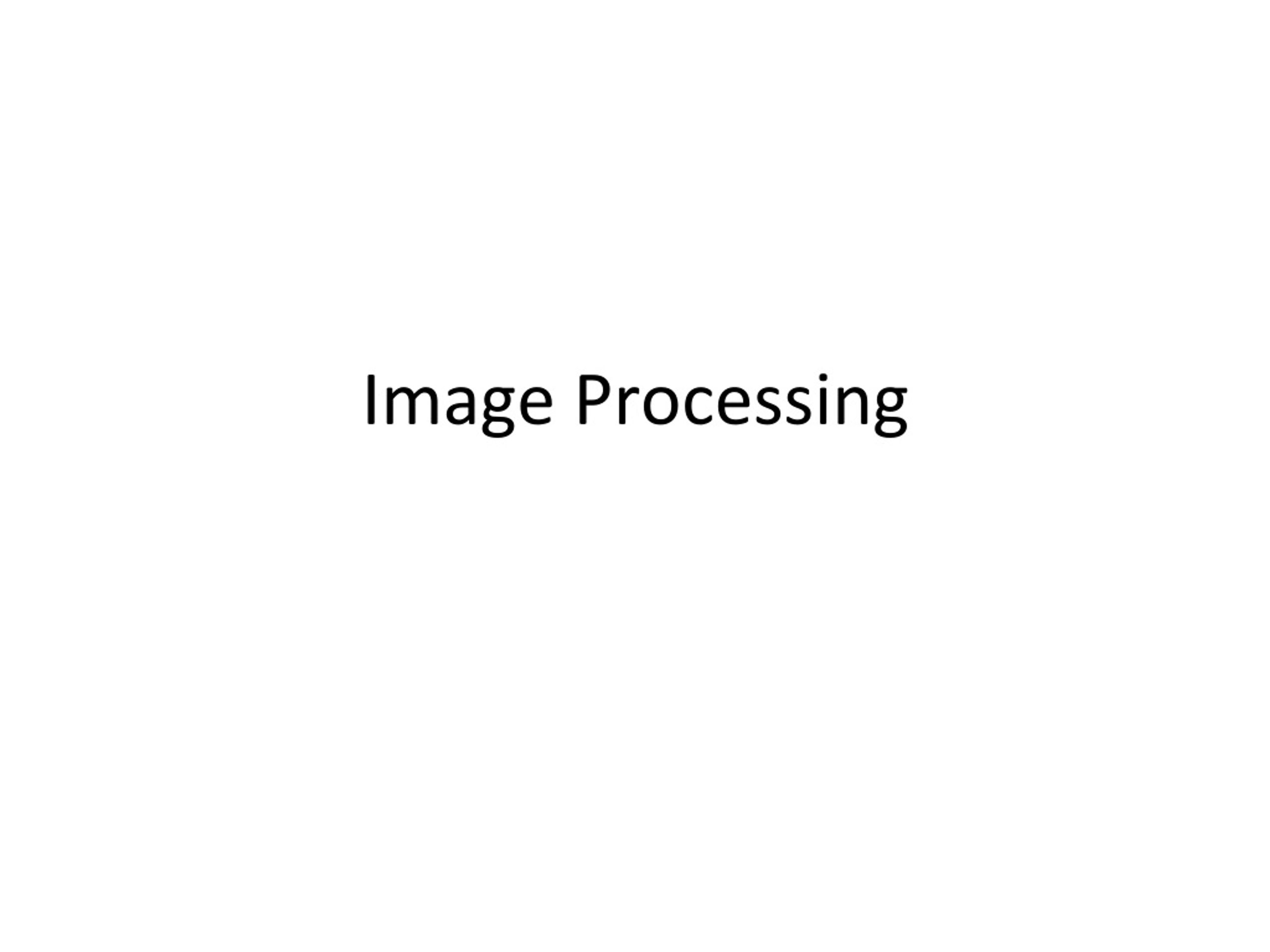 PPT - Understanding Image Processing: Basics and Techniques PowerPoint ...
