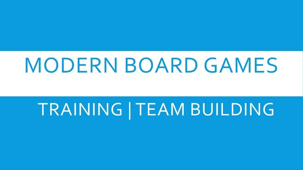 modern board games