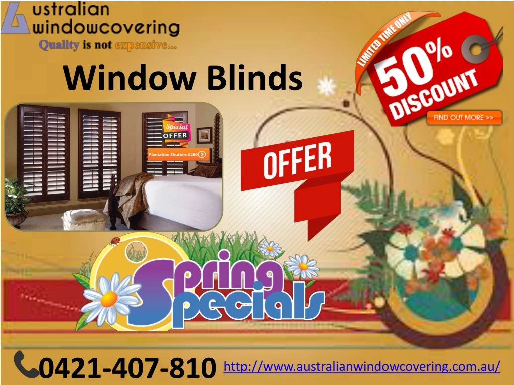 window blinds