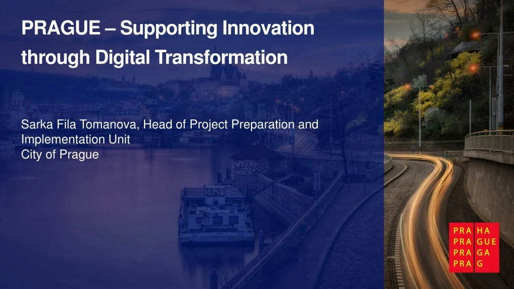 prague supporting innovation through digital transformation