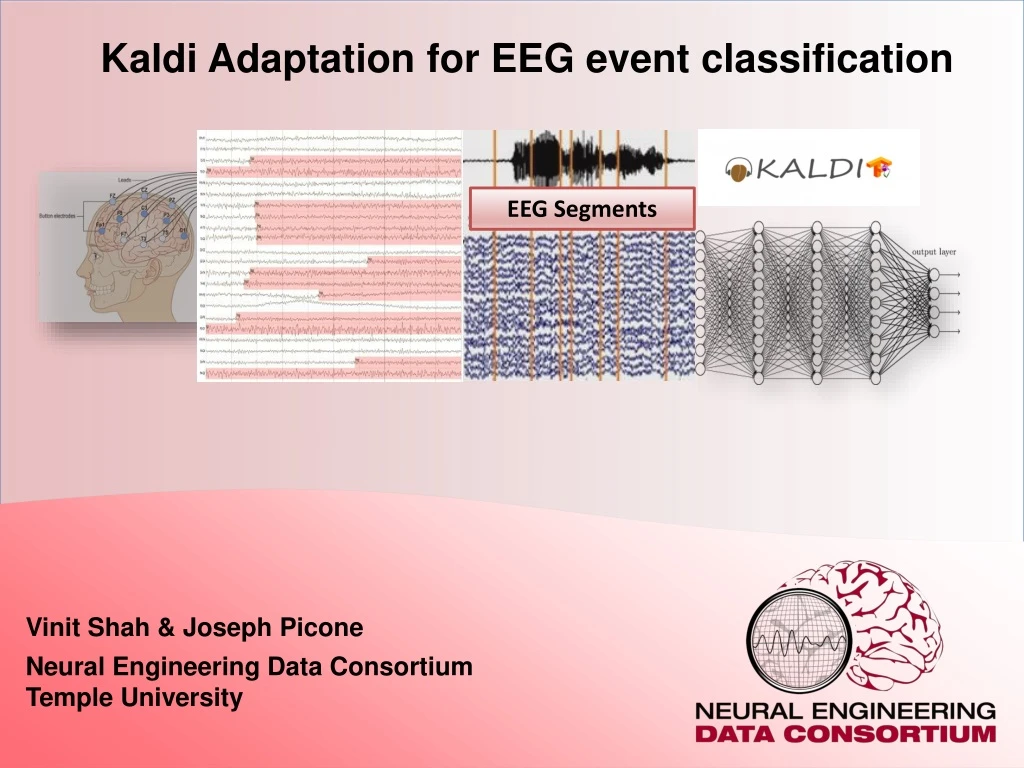 kaldi adaptation for eeg event classification