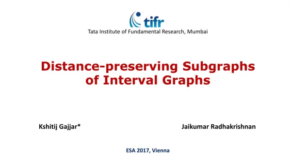 Distance-preserving Subgraphs of Interval Graphs