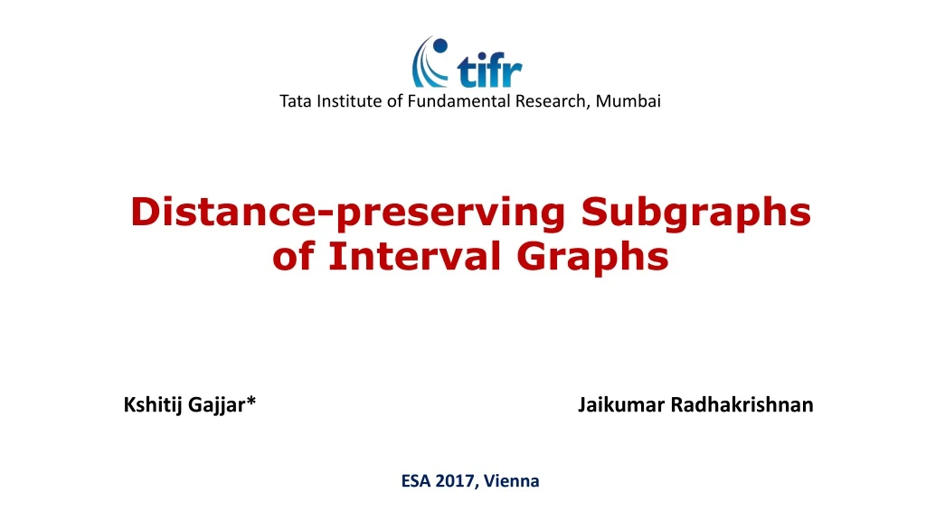distance preserving subgraphs of interval graphs
