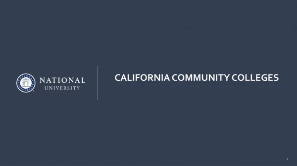 California Community Colleges