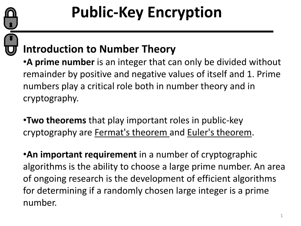 public key encryption